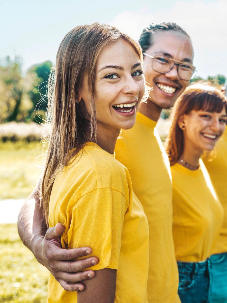 Volunteers together smiling Volunteer Kamloops